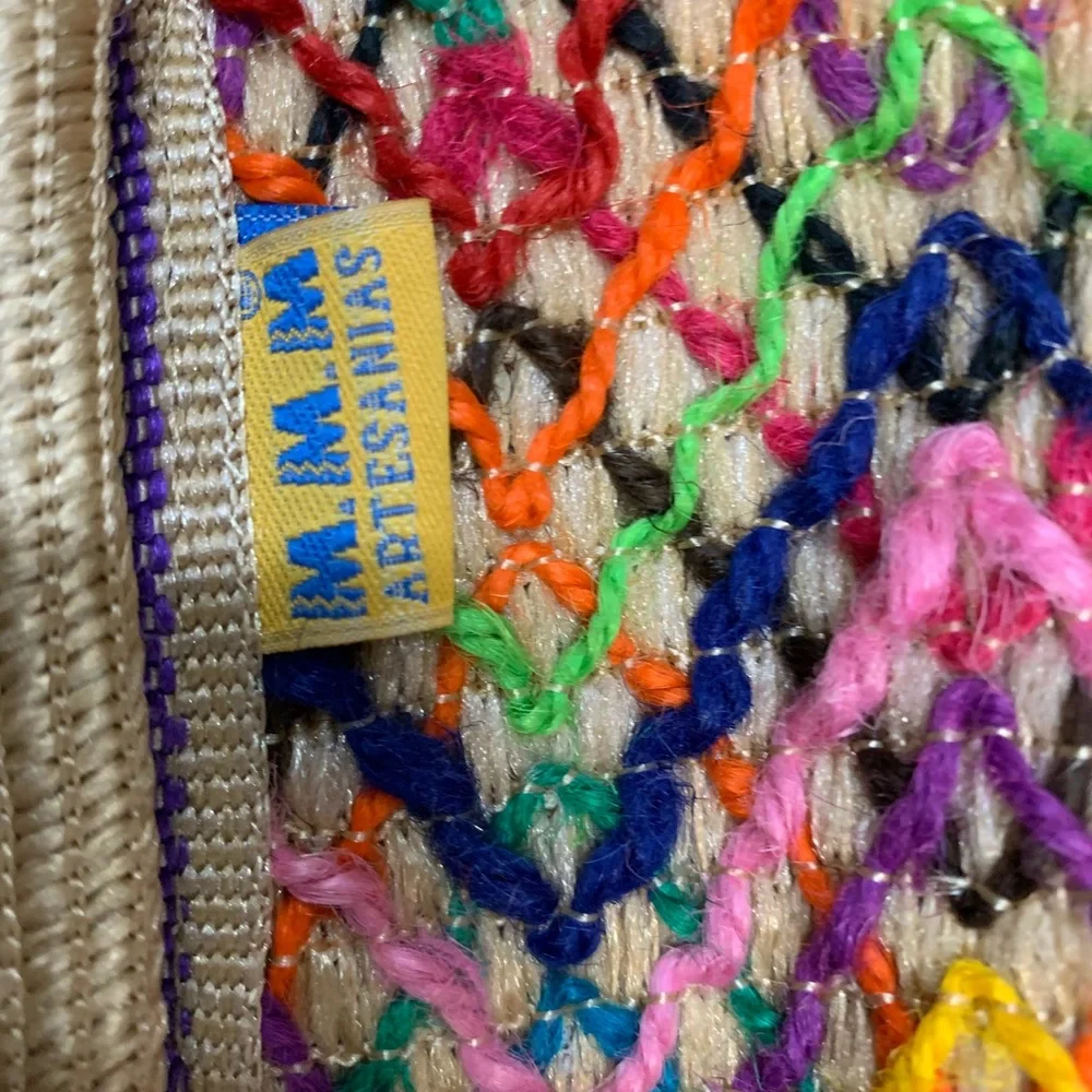 M. M. M. Artesanías backpack, multicolor, New